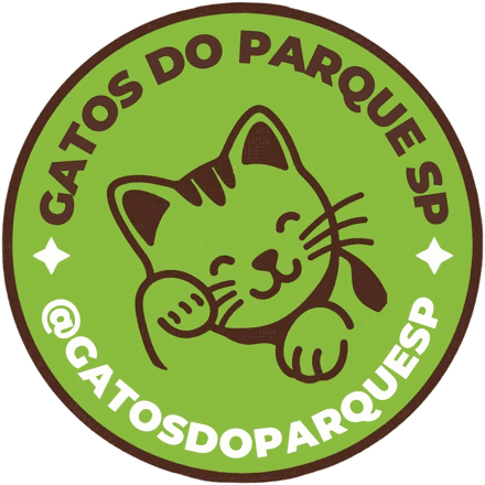 Selo do Instituto Gatos do Parque SP.